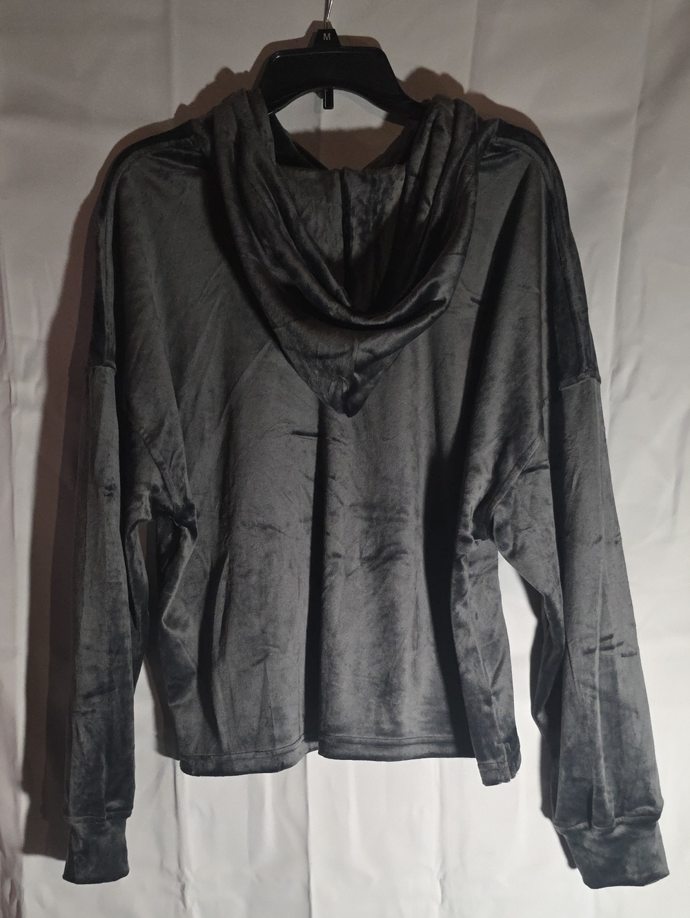 UGG Velour Hoodie - Charcoal Gray - Picture 2 of 4